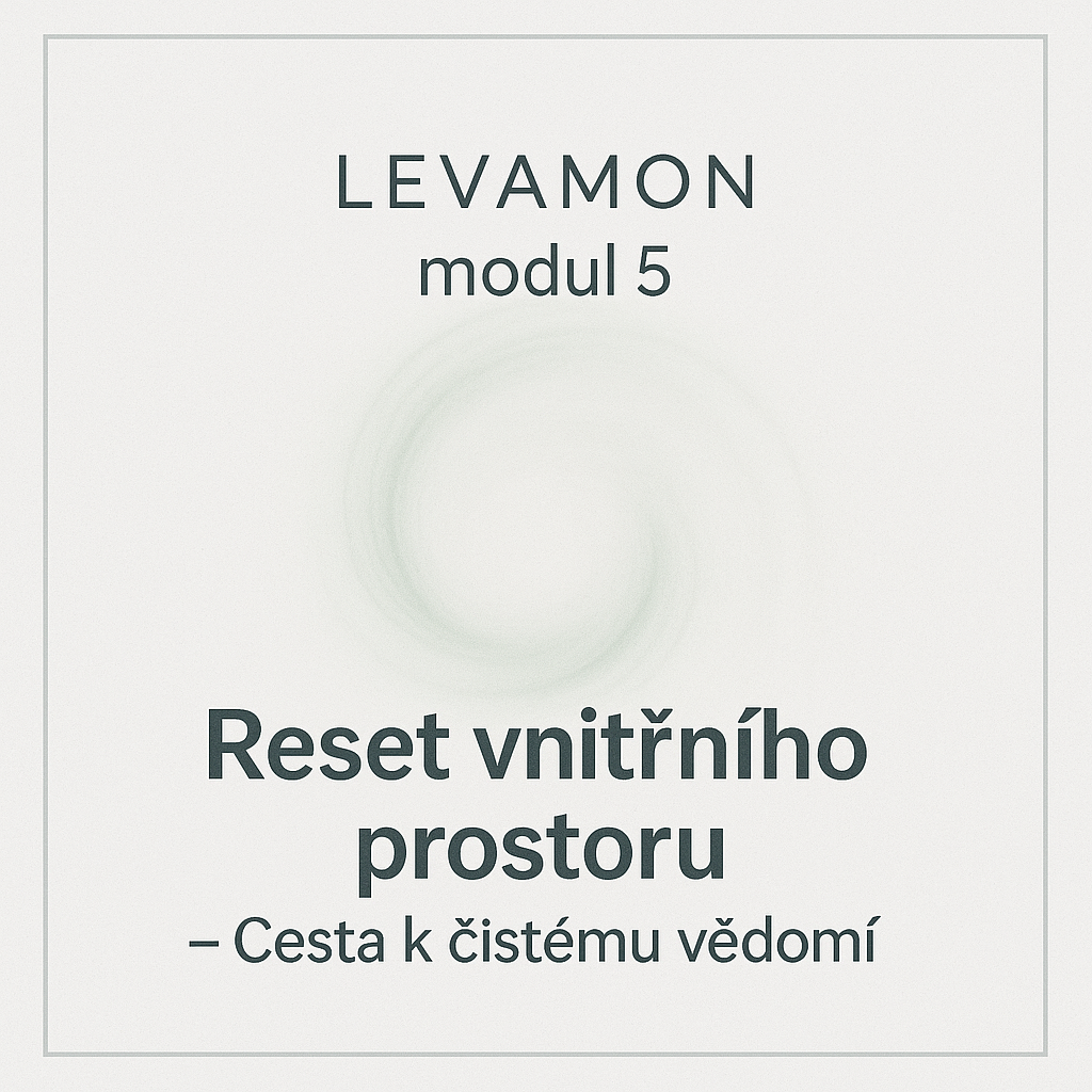 Levamon modul 5 Restart vnitřního prostoru -Reboot Your Inner Space